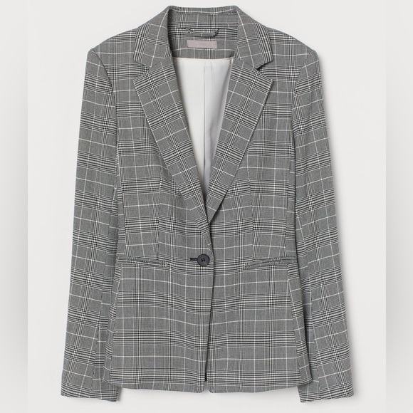 H&M Jackets & Blazers - H&M Classic Gray Tailored Blazer